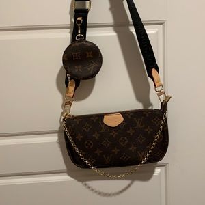 Imitation is the best form of flattery Louis Vuitton monogram Crossbody